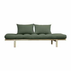 Pohovka so zeleným poťahom Karup Design Pace Natural/Olive Green Karup Design