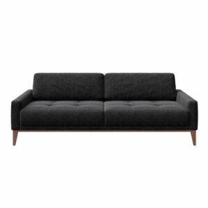 Antracitovosivá trojmiestna pohovka MESONICA Musso Tufted MESONICA
