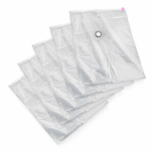 Sada 5 vakuových úložných obalov na oblečenie Compactor Large Vacuum Bags Compactor