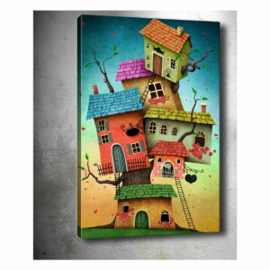 Obraz Tablo Center Tree Houses