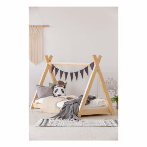 Domčeková posteľ z borovicového dreva Adeko Mila TP