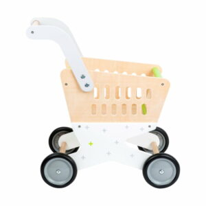 Detský drevený nákupný vozík Legler Shopping Legler