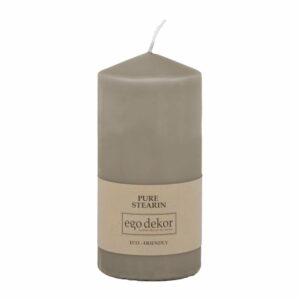 Hnedá sviečka Baltic Candles Eco Top