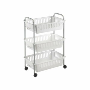 Pojazdný vozík s 3 košíkmi Metaltex Oslo