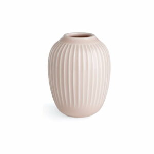 Svetloružová kameninová váza Kähler Design Hammershoi