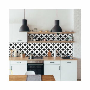 Sada 9 nástenných samolepiek Ambiance Wall Decal Tiles Enzo