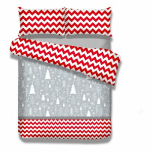 Flanelové obliečky na dvojlôžko AmeliaHome Christmas Mess
