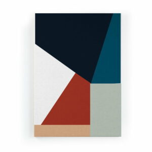 Obraz na plátne Really Nice Things Geometric Blue