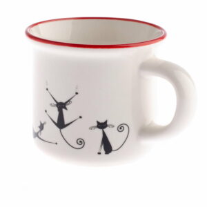 Porcelánový hrnček Dakls Cats Lilian