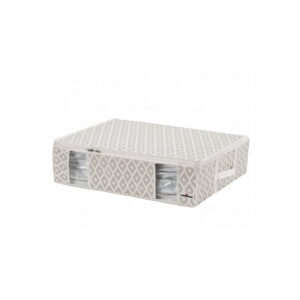 Béžový vakuový úložný box na oblečenie Compactor Signature Daman 3D Vacuum Bag