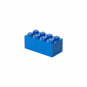 Modrý úložný box LEGO® Mini Box Blue Lungo LEGO®