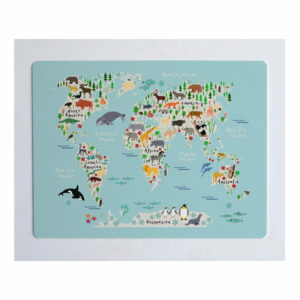 Podložka na stôl Little Nice Things World Map