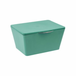 Zelený úložný box do kúpeľne Wenko Brasil Wenko