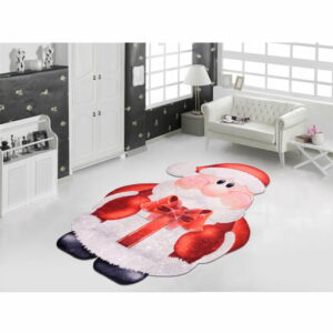 Červeno-biely koberec Vitaus Santa