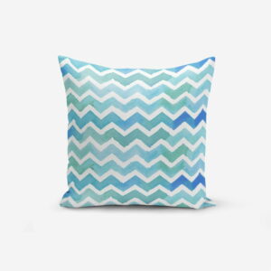 Obliečka na vankúš s prímesou bavlny Minimalist Cushion Covers ZigZag