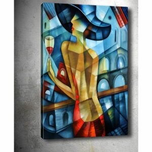 Obraz Tablo Center Cubistic Lady