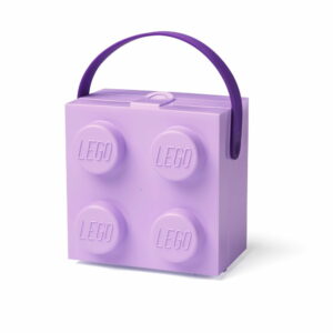 Fialový úložný box s rukoväťou LEGO® LEGO®