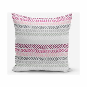 Obliečka na vankúš s prímesou bavlny Minimalist Cushion Covers Zig
