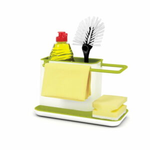 Bielo-zelený kuchynský stojan na umývacie prostriedky Joseph Joseph Caddy Sink Tidy Joseph Joseph