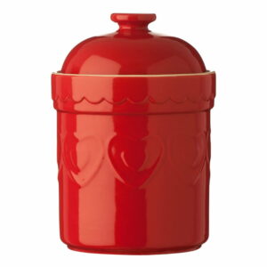 Červená dóza Premier Housewares Sweet Heart