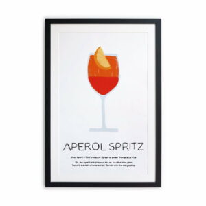 Zarámovaný plagát Really Nice Things Aperol
