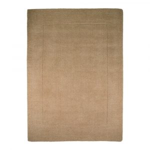 Hnedý vlnený koberec Flair Rugs Siena