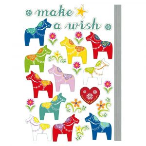 Samolepka Fanastick Small Colorful Horses Ambiance