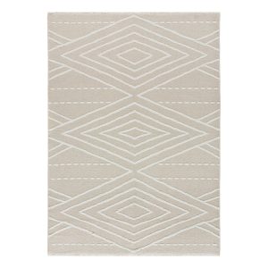 Krémovobiely koberec 80x150 cm Lux – Universal Universal