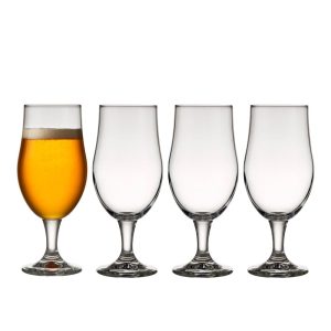 Súprava 4 pohárov na pivo Lyngby Glas Juvel