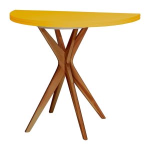 Okrúhly rozkladací jedálenský stôl 45x90 cm Jubi – Ragaba Ragaba