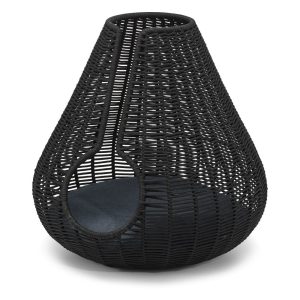 Antracitový pelech pre mačku ø 56 cm Perla Anthracite – MiaCara MiaCara