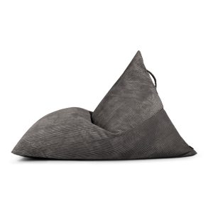 Tmavosivý menčestrový sedací vak Razzmatazz – SLOWDOWN SLOWDOWN